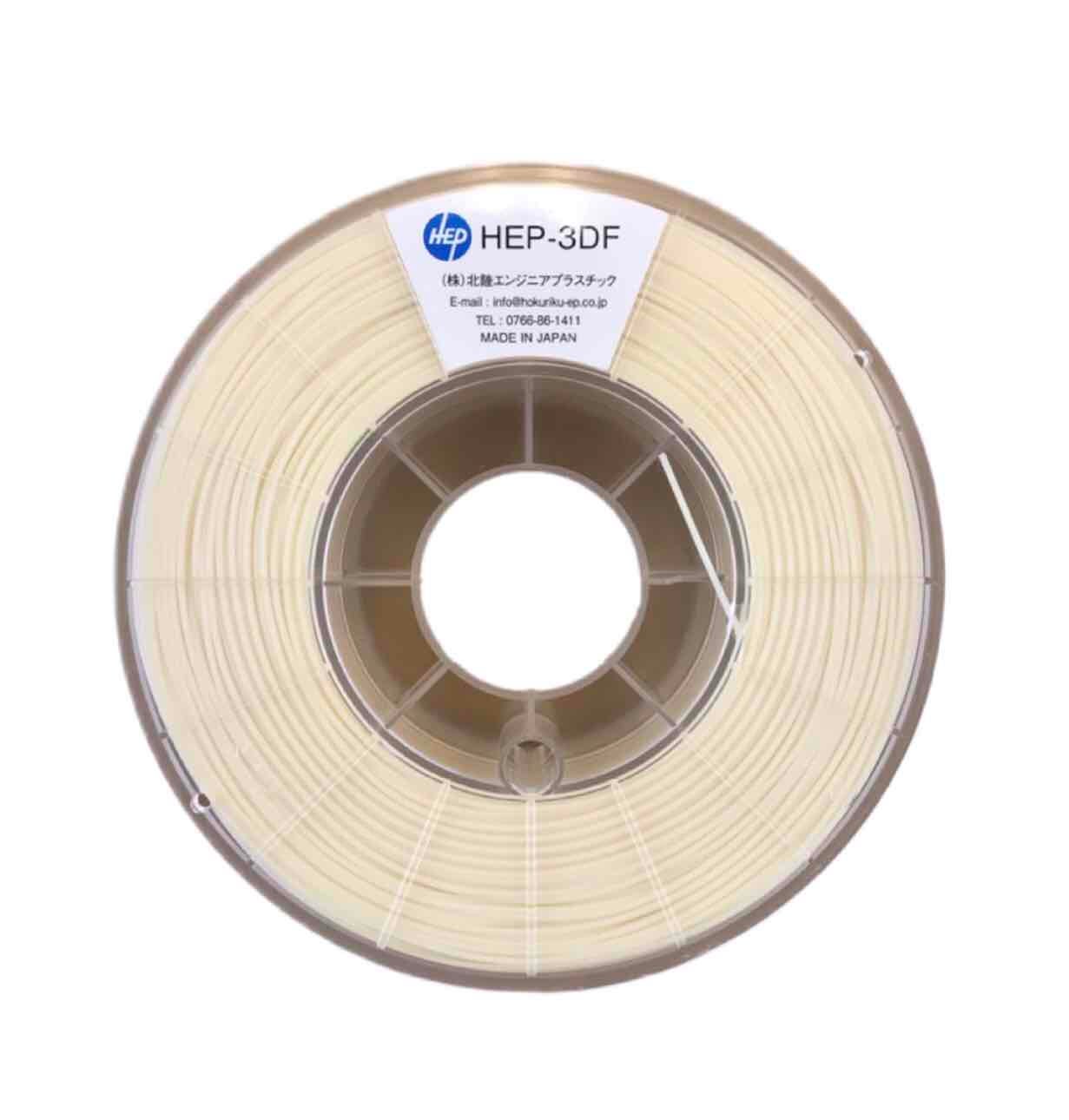 HEP-3DF 日本製 食品衛生法対応 PP フィラメント(ナチュラル半透明